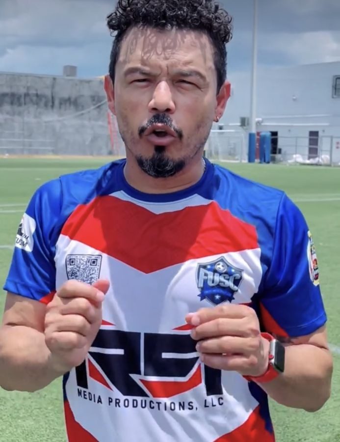 Rafael Pedroza con la camiseta del club